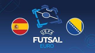 Spain - Bosnia & Herzegovina #futsal UEFA Futsal Euro - Qualification 17.12.2024