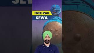 Free Rail Sewa #youtubeshorts #railway #shorts #viral #punjabi #nihang #gurugobindsinghji