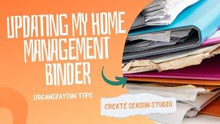 Create A Home Management Binder