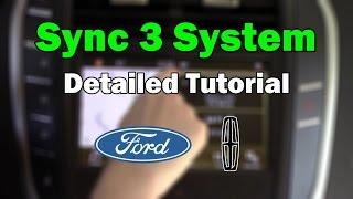 Ford / Lincoln Sync 3 2018 Detailed Tutorial: Tech Help