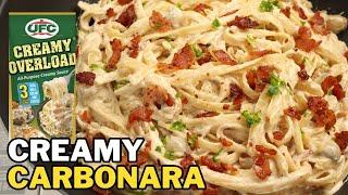 UFC Creamy Overload Carbonara Recipe