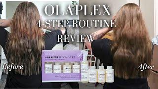 OLAPLEX HAIR REPAIR TREATMENT KIT REVIEW & DEMO | it transformed my hair!!