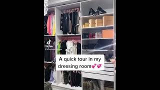A quick tour in my dressing room ‍️