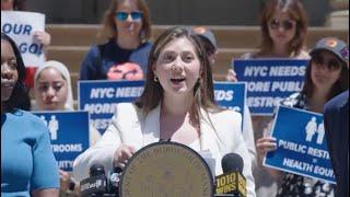 Teddy Siegel’s (@got2gonyc) speech on the lack of bathrooms in NYC