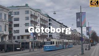 Gothenburg/Göteborg, Sweden  | City walk |[4K HDR]