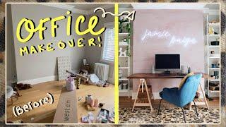 MY DREAM HOME OFFICE MAKEOVER! | Jamie Paige