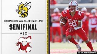 #8 Randolph-Macon vs. #11 Cortland Highlights | D3 Football Semifinals 2023