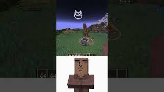 Improving Minecraft to get to the Catnap Moon... #shorts #meme #memes