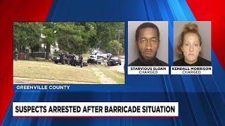 Suspects arrested after barricade situation