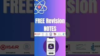 IAT & NEST 2023 Free One Shot Revision Notes