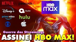 ASSINEI O HBO MAX | CONHEÇA O SERVIÇO TODO PODEROSO! Guerra dos Streamings