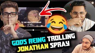 Gods Reign Troll Jonathan Spray Choke Nakul - Caster Shocked