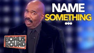 NAME SOMETHING... Most Iconic Family Feud Answers!