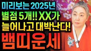 미리보는 2025년 을사년 신년운세 뱀띠운세2025년 별점 5개!! 금전운 대박나는 뱀띠에게 생길 큰 변화들 뱀띠 65년생 77년생 89년생 01년생 뱀띠운세 금전운 대박난다