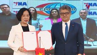 National news agencies of Vietnam, Armenia ink cooperation deal