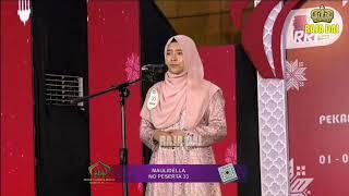 Juara 1 Tausiyah Putri PTQ RRI Nasional di Palembang (Penampilan Semi Final) Maulidella