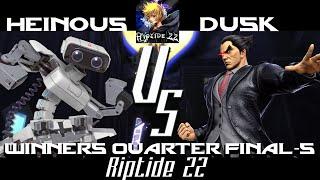 VGC: Riptide 22: Winners Quarter-Final-S | Heinous (R.O.B, Incineroar) V.S. Dusk (Kazuya)