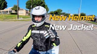 Riding With A New Helmet AND A New Jacket | Cruiseman's Motovlogs