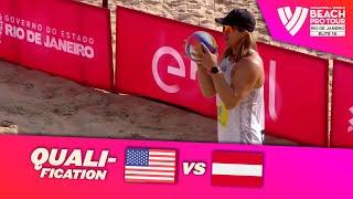 Smith/Webber vs. Seiser/Kindl - Qualification Highlights | Rio de Janeiro 2024 #BeachProTour