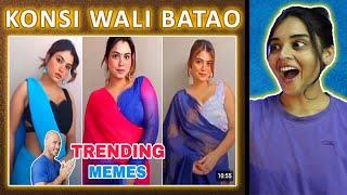 Dank indian Memes Double meaning memes REACTION | wah bete mauj kardi | Neha M.