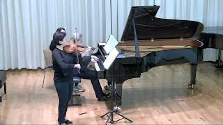 Beethoven Violin.Sonata. No 8 op.30. Angelina Georgiadi/Anastasia Govorova-Borisov