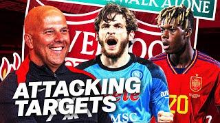 Kvaratskhelia & Williams | Assessing Arne Slot's Attacking Transfer Targets!