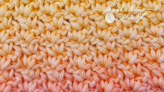 How to Crochet the Wattle Stitch  ONE ROW REPEAT!