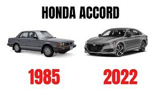 Honda Accord (Evolution 1985 - 2022)