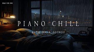 Gentle Piano and Rain Sounds for Deep Sleep - Stress Relief - Relaxation Music - Find Peaceful Rest