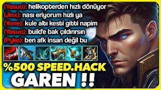 RAKİBİ ÇILDIRTAN GAREN BUİLD !! %500 SPEED HACK GİBİ DÖNÜYOR !! ORMAN GAREN | Ogün Demirci