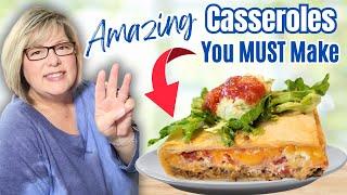 3 BEST NEW Quick & Easy CASSEROLE Recipes | Budget Friendly Casseroles You Will Make AGAIN & AGAIN!