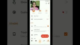 how to do face camp video recording on xrecorder # shorts