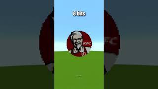 Minecraft Fast Food Brands 64 bits 32 bits 16 bits 8 bits 4 bits 2 bits 1 bit