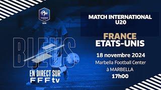 U20 : France - Etats-Unis (1-2) en replay