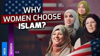 Why U.S. Women Convert to Islam More Than Men? - Amazing VALUE of WOMEN in ISLAM! @FatimaBarkatulla