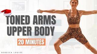 ARMS & UPPER BODY at home WEIGHTS Workout - 20 minutes