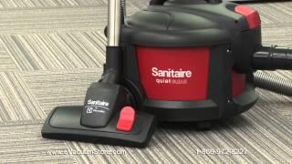 Sanitaire Commercial Canister Vacuum Cleaner Maintenance and Assembly: