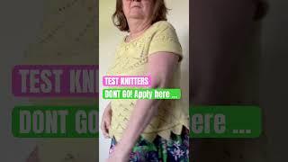 Mastering this knitting pattern from sizes 1-9 wasn't a big problem