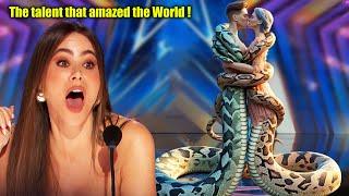 A World-Class Magician SHOCKS the Judges with Golden Buzzer Performance | America's Got Talent 2024