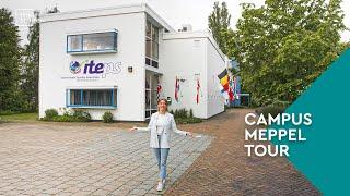 Lea shows you around our beautiful and cosy campus in Meppel - NHL Stenden