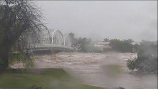 "Historic" flooding in Llano County, Texas