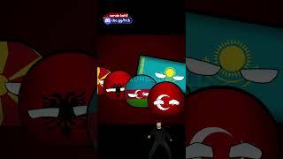 Turkey-Greece Allies  | #countryballs #edit #shorts #turkey #greece