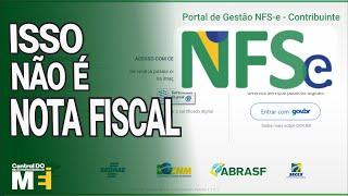 NÃO ACEITO ESSA NOTA DO MEI! ISSO NÃO É NOTA FISCAL! [NFS-e MEI 2023]