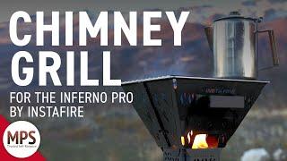 Introducing the InstaFire Inferno Pro Chimney Grill Grill Anytime, Anywhere.