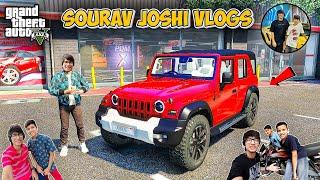 Sourav Joshi Vlogs Buy New Mahindra 5 Door Roxx Thar in GTA 5