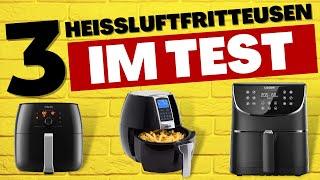 Die BESTEN Heißluftfritteusen (2024) - TESTSIEGER im Vergleich!