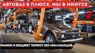 How AvtoVAZ Lives While the Market and Budget Lose 200 Billion