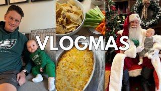 VLOGMAS 2024: Meeting Santa + Eagles Game Day + Running Errands + Coffee Runs