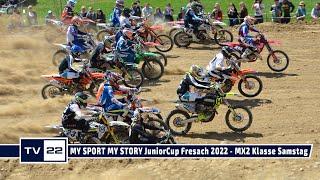 MOTOR TV22: Motocross MX2 Tag 1 MY SPORT MY STORY Liqui Moly Euro JuniorCup in Fresach 2022