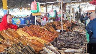 Odessa 11.11.2022 Market Privoz Prices for fish Salted, Dried, Smoked Fish